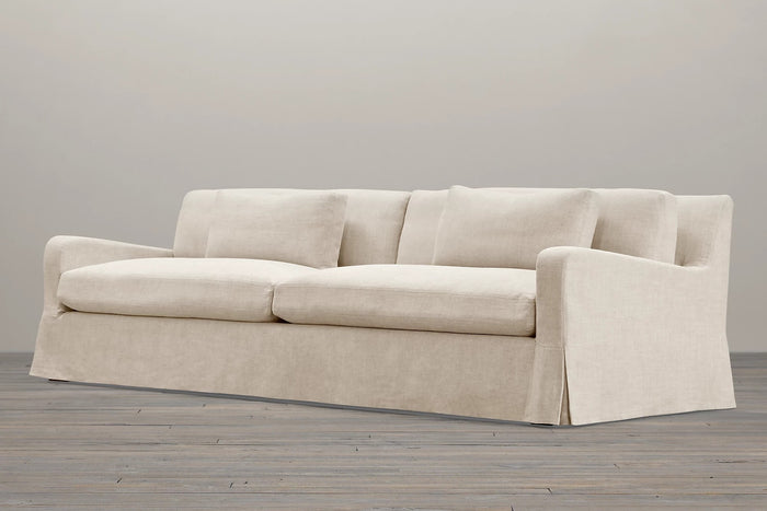 Niccolo Loose Cover Linen Sofa