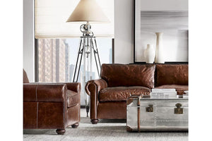 Winston Classic Vintage Leather Sofa - Daia Home